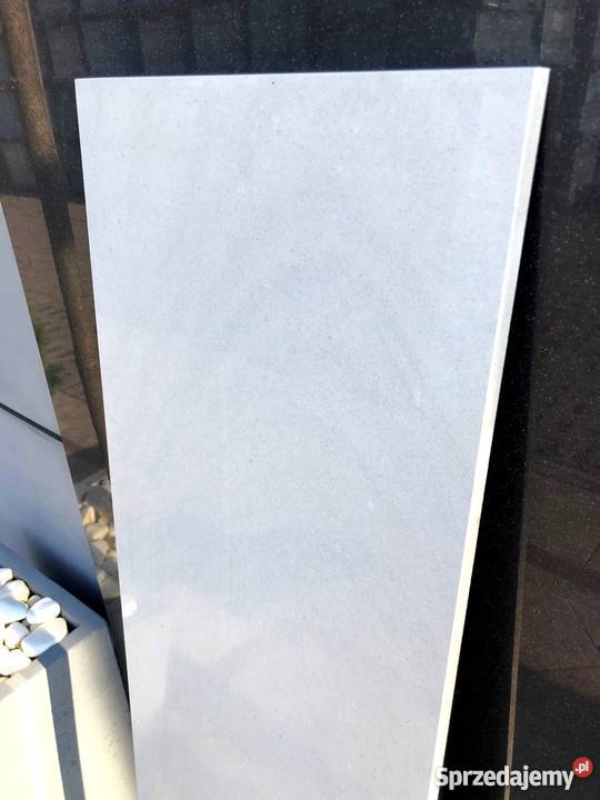 Biało szary gres polerowany 30x120 gruby 11 Łask