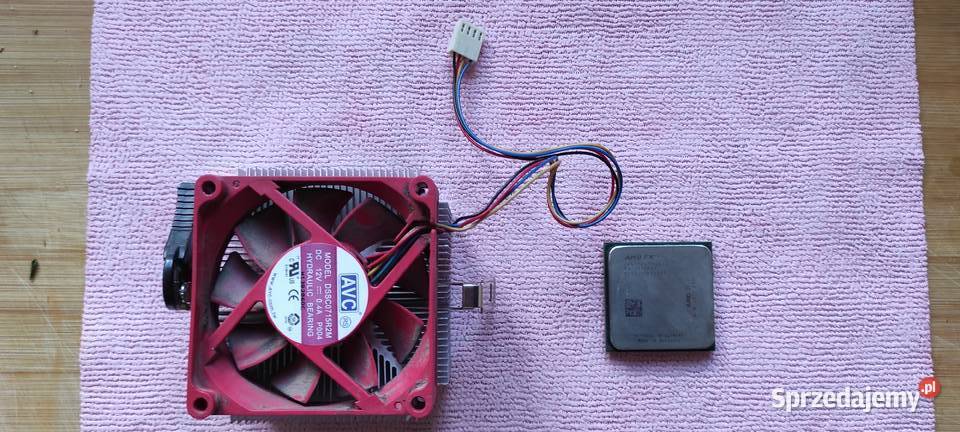 Procesor AMD FX chłodzenie Komplet Oświęcim