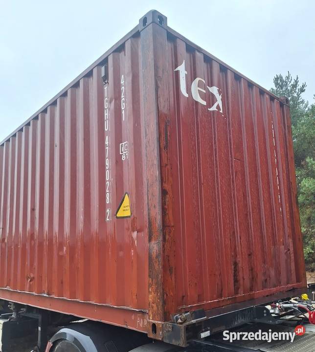 Kontener magazynowy morski 40DC12 metrowy lubelskie Małaszewicze Małe
