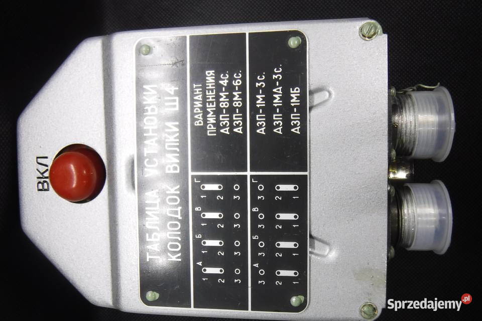 Części lotnicze wojskowe przełącznik złącze Części i akcesoria Otwock