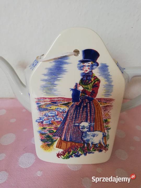 Porcelanowa podkładka z widokiem w formie Gorlice
