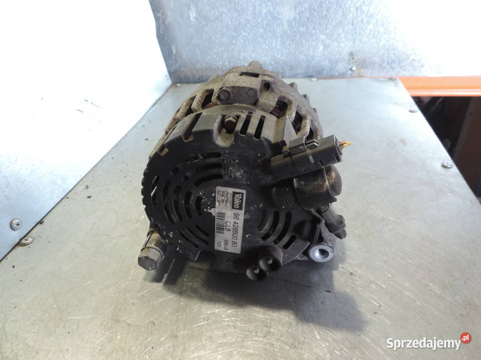ALTERNATOR PEUGEOT 807 20 16V Rok produkcji 2003 Układ elektryczny silnika Nowy Sącz