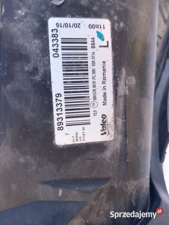 Lampy soczewki corsa d AFL lubuskie Żary