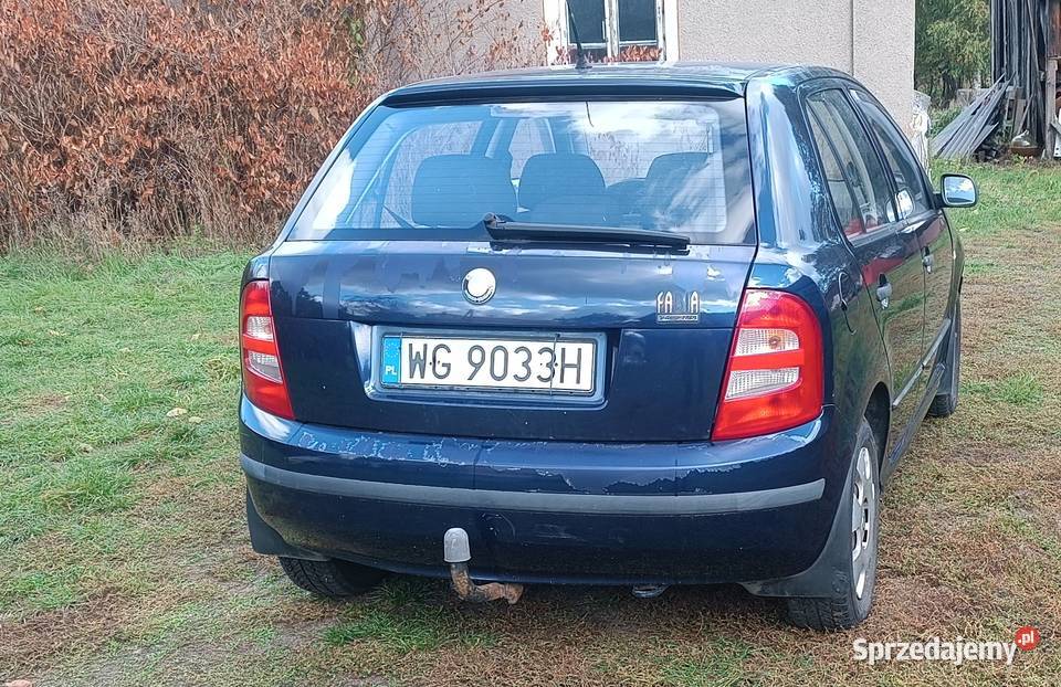 Skoda Fabia 14 MPI zdrowa zadbana mazowieckie Osieck
