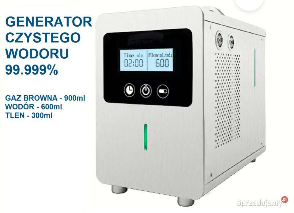 Q2SH900 GENERATOR WODORU MOLEKULARNEGO 900mlmin Wyposażenie szpitali i gabinetów świętokrzyskie Kielce