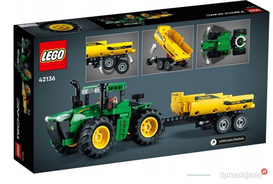 LEGO TECHNIC 42136 Traktor John Deere 9620R 4WD Poznań