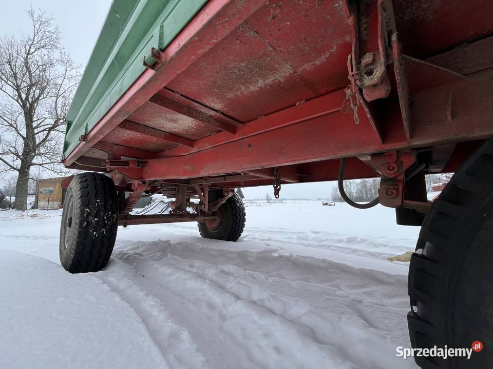 Przyczepa wywrotka 4t nieuszkodzony Sidra