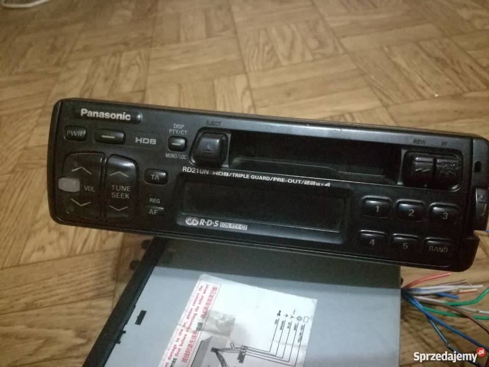 Radio samochodowe Panasonic