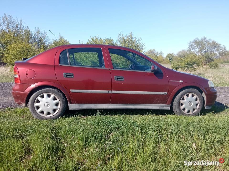 Opel Astra g bordowy Kanie-Stacja