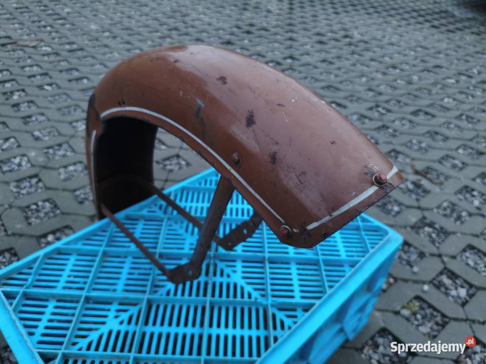 Błotnik przedni WSK brązowy oryginał Lublin