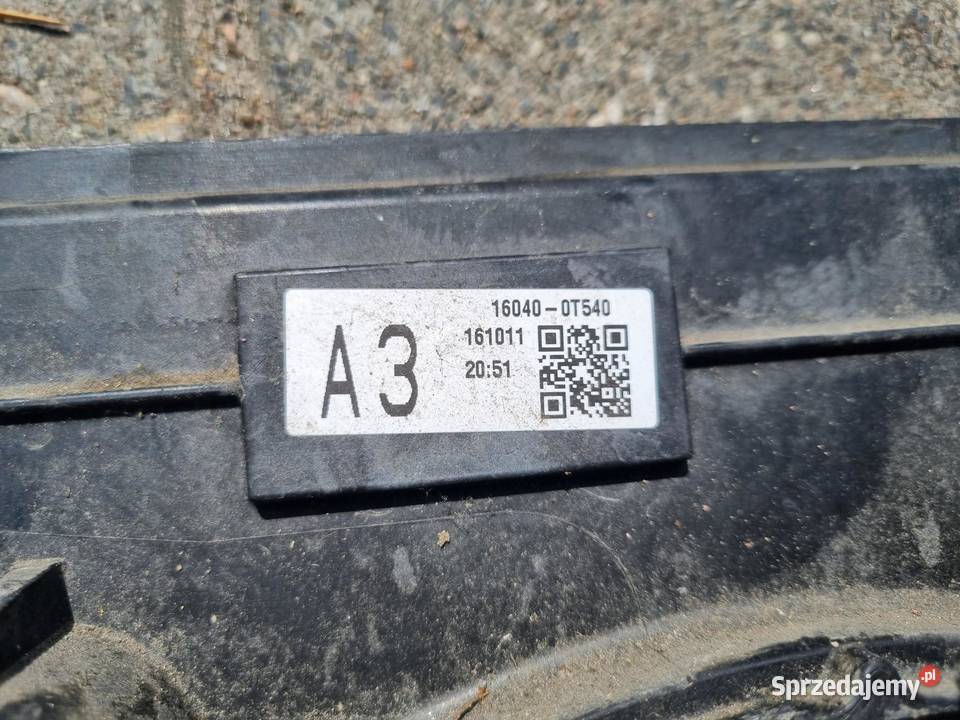 WENTYLATORY CHŁODNICY TOYOTA AURIS II E18 18
