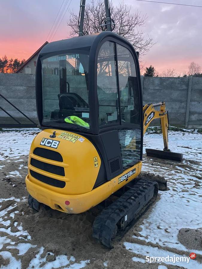 Sprzedam Mini Koparka 8018 Rok produkcji 2016 Koparki Głogów