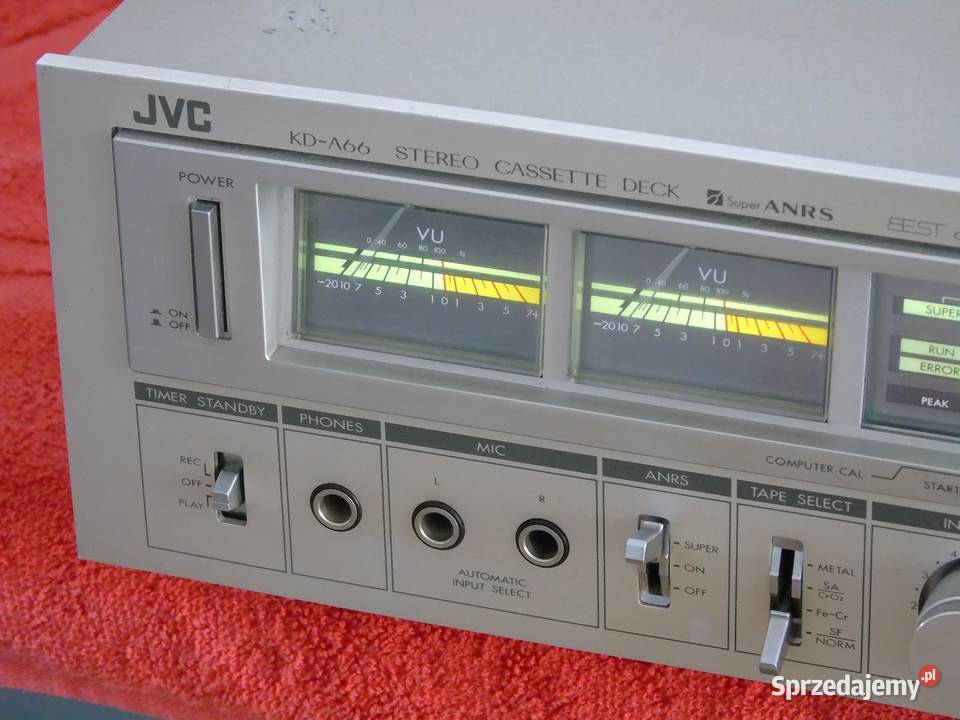 Magnetofon JVC KDA66E sprawny i ładny Vintage Jasło sprzedam