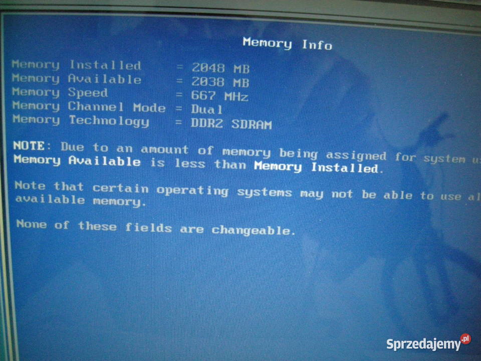 Dell Inspiron 1525 Core 2 Duo 2ghz 2GB RAM na sprzedam