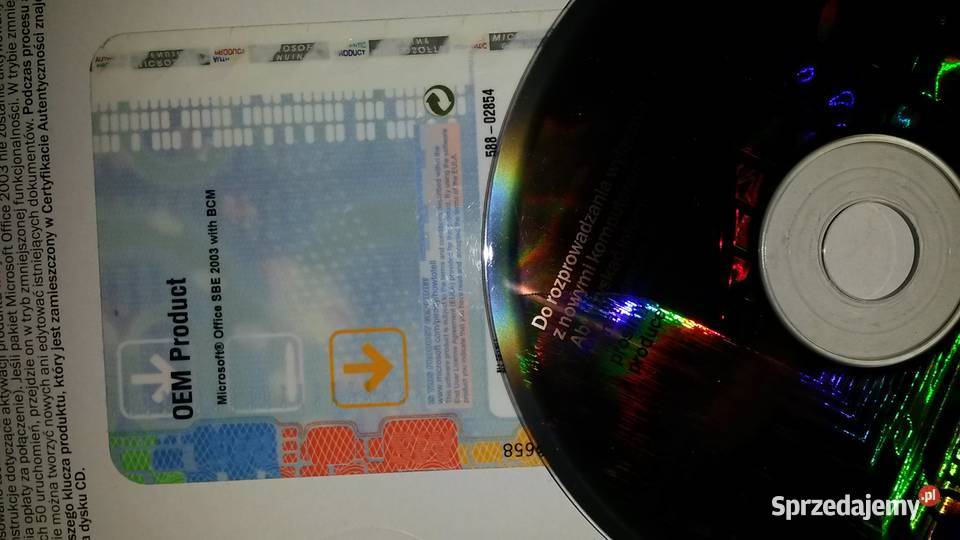 Microsoft Office 2003 Oem Oprogramowanie