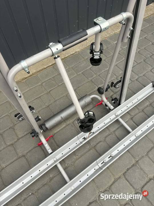Bagażnik aluminiowy na dwa rowery dobra