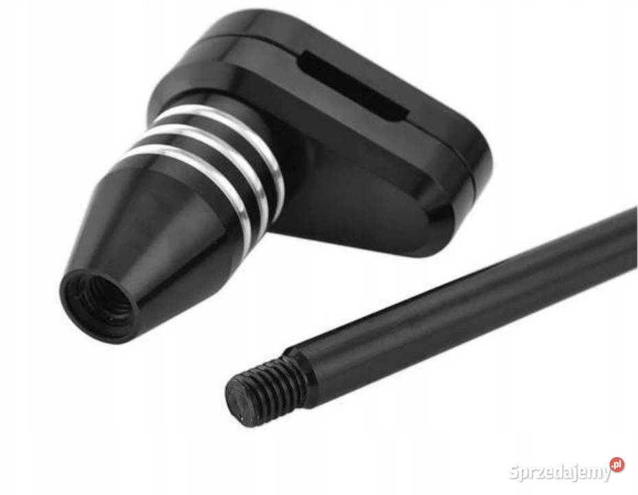 Maszt motocyklowy z flagą PIRACKĄ Sosnowiec