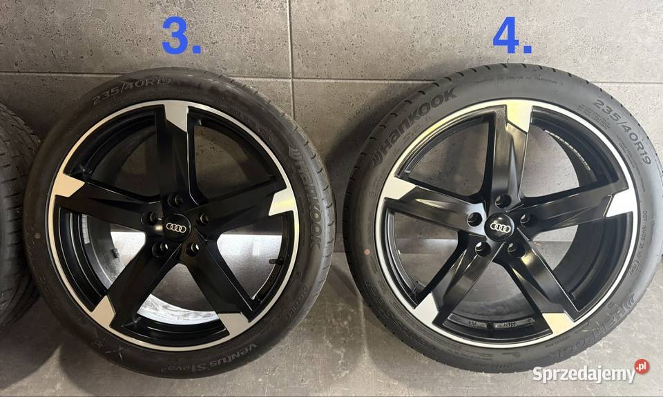 19 Audi A4 A5 A6 5x112 felgi koła komplet ET45 Lubasz