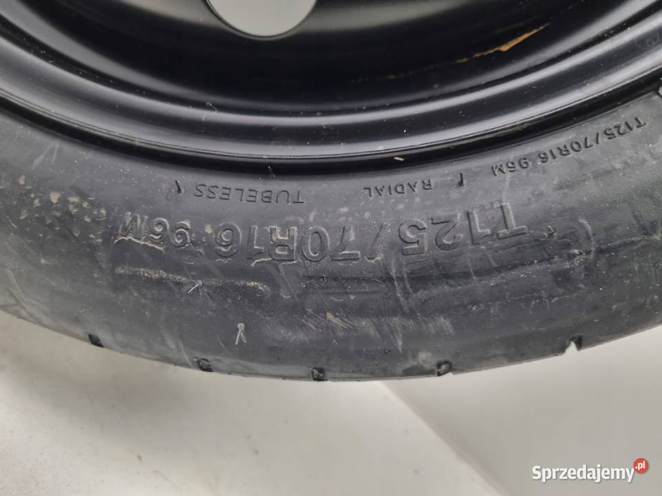 KOŁO DOJAZDOWE ZAPASOWE Audi Seat Vw Golf VI Chełm