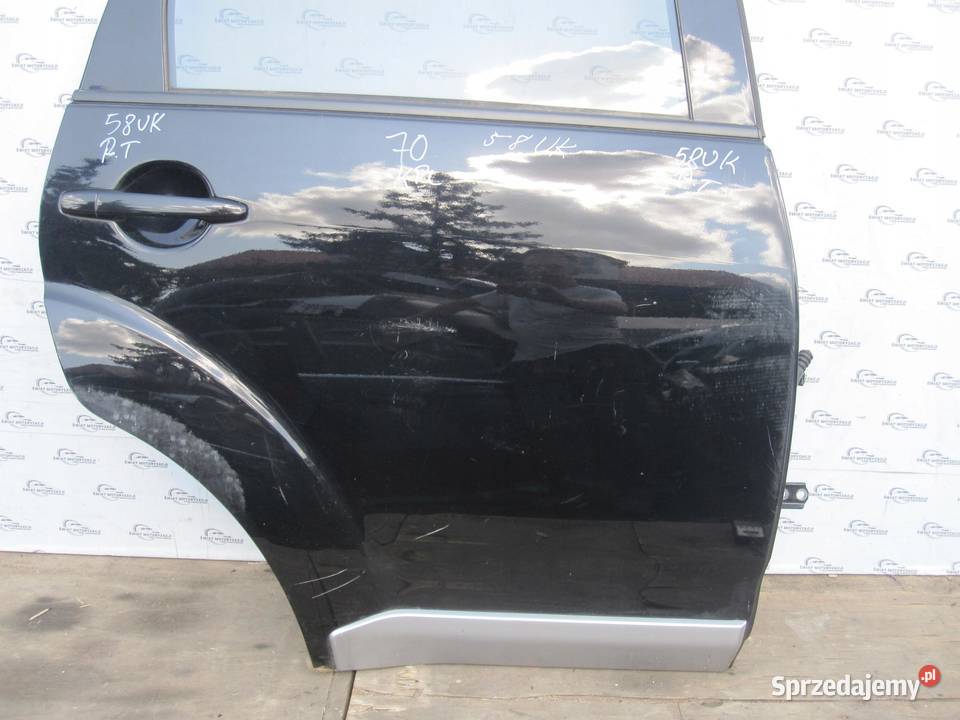 MITSUBISHI OUTLANDER II 07r drzwi prawe tył osobowe Drzwi świętokrzyskie sprzedam
