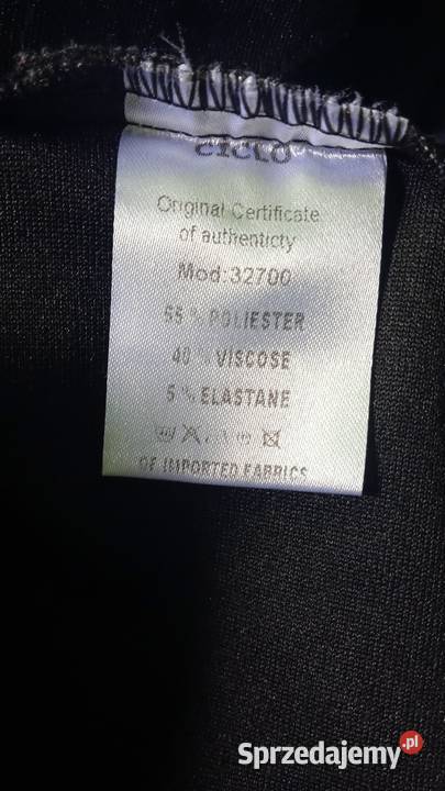 MARKOWA SUKIENKA Z DŻERSEJU CICLO r 44 Piła