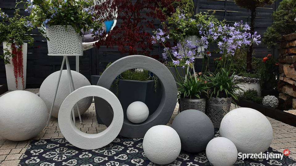 Kula betonowa 40 dekoracja ogrodu ozdoby Jaworze sprzedam