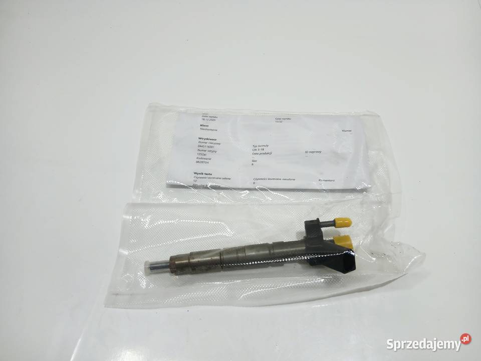WTRYSKIWACZ BMW E60 N47D20A 0445116001 osobowe Strzyżewice
