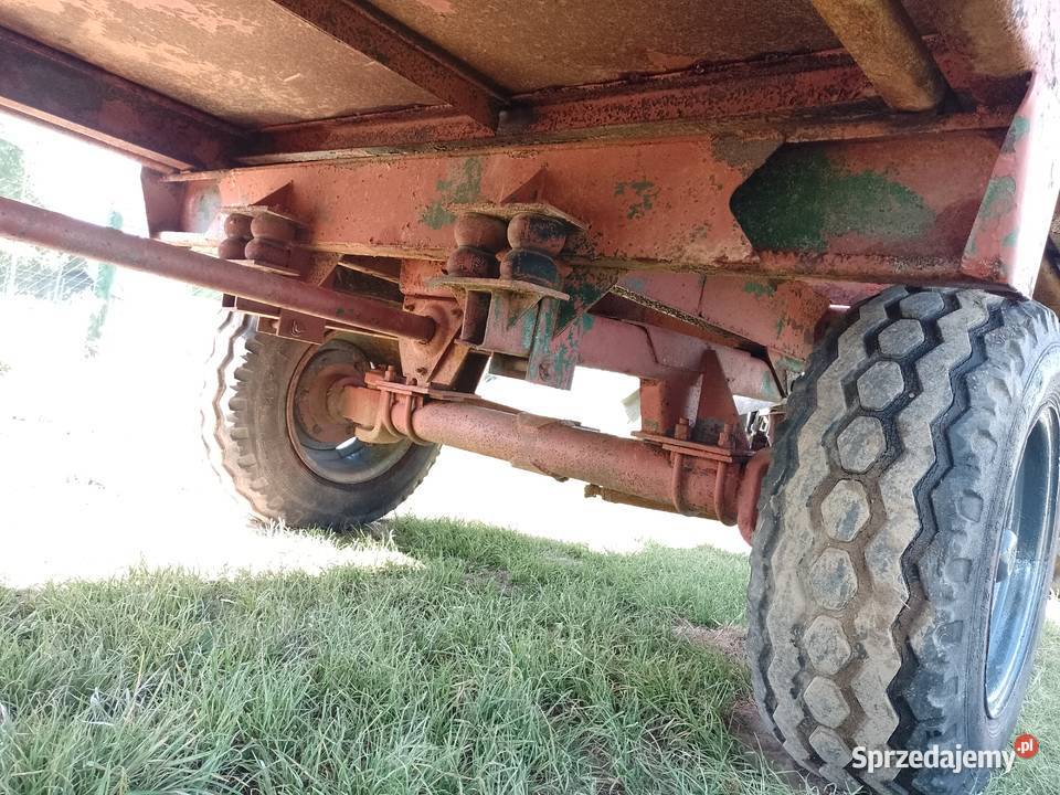 Przyczepa rolnicza rozrzutnik obornika Bolesławiec