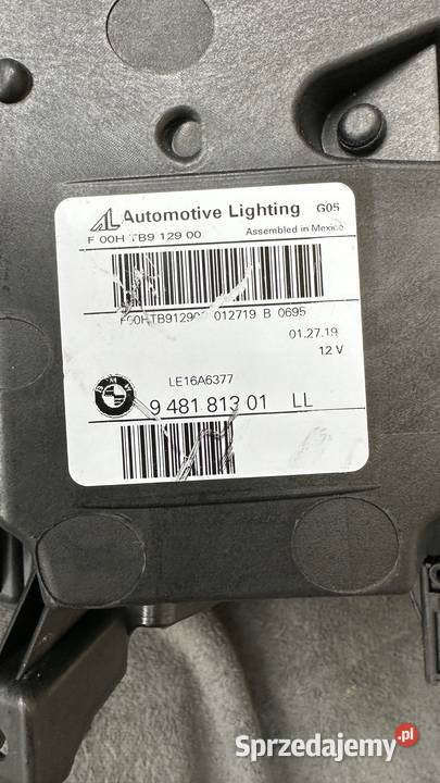 BMW X5 G05 LAMPA LEWA FULL LED EUROPEJSKA Lampy przednie Gorzów Wielkopolski sprzedam