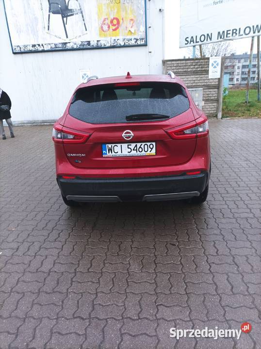 Nssan Qashgai 16 DIGNTCONECTA 2018r niski Qashqai+2 mazowieckie Ciechanów