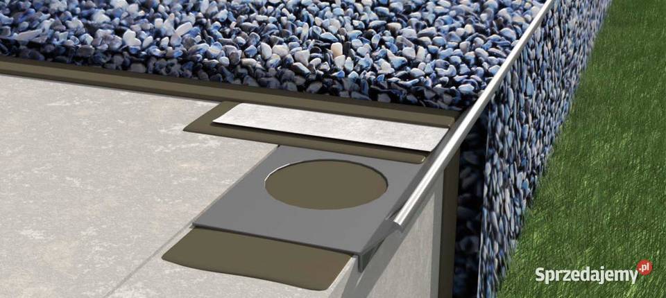 Profil okapowy do schodów Kamienny dywan Warszawa