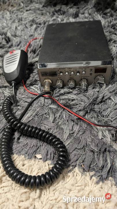 Kultowe CB Radio Uniden PC68XL Classic Chrome Osiek