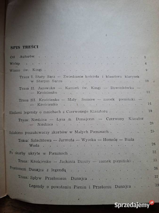 Szlakami legend pienińskichG Królikiewicz Z Kraków