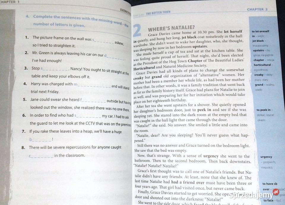 The Rotten Town Poziom B2C1 Tom Law Pozostałe sprzedam