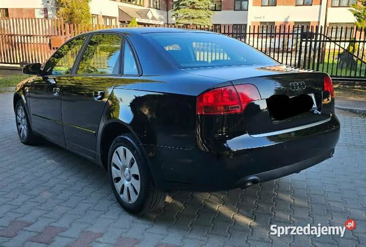 Sprzedam piękną audi a4b7 2008 20 TDI 170 koni czarny Nowy Sącz