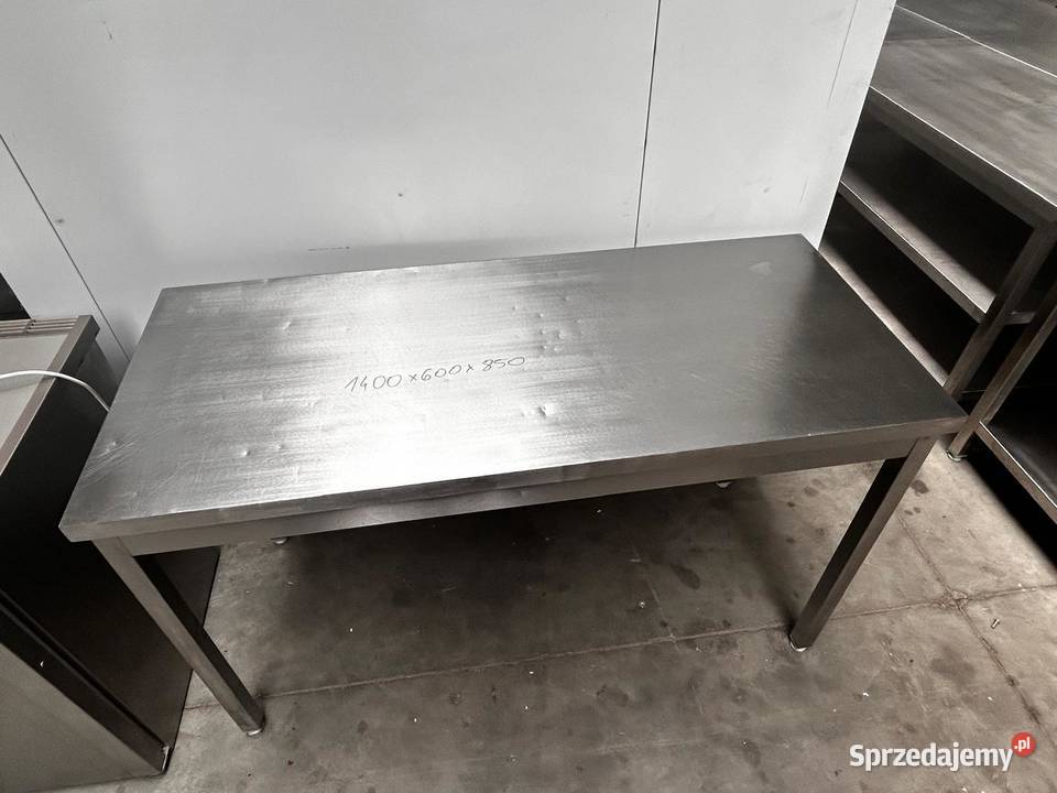 stoły ze stali nierdzewnej nowe i używane pomorskie Słupsk