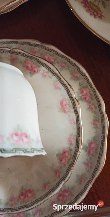 Filiżanka z talerzykiem Stafford England