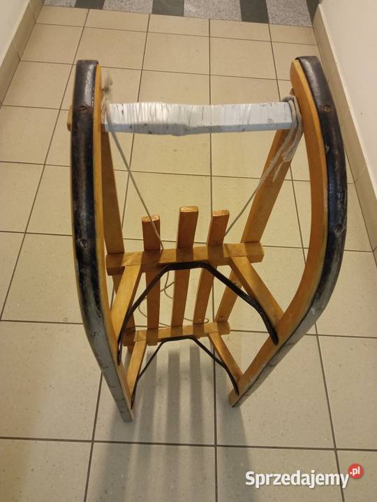 Sanki drewniane wzmocniona konstrukcja płóz Sanki mazowieckie Warszawa