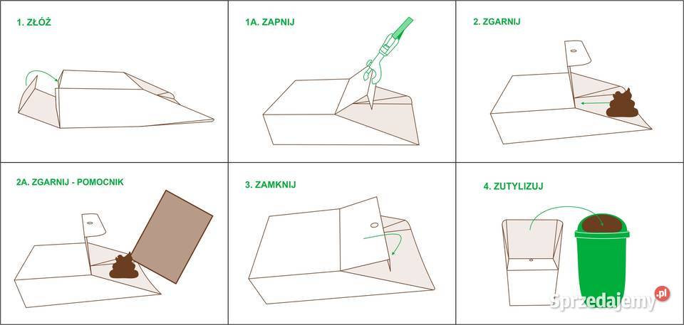 Łopatki do zbierania odchodów QpoZbieracz Doggie