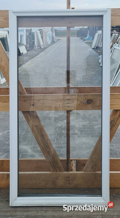 OKNA KacprzaK Witryna 63X113 FIX Używany PCV Siedlce