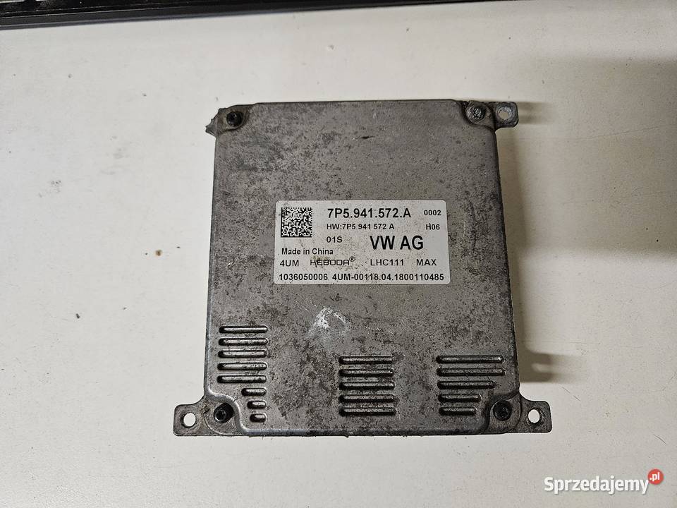 VW MODUŁ PRZETWONICA LED 7P5941572A Międzychód sprzedam