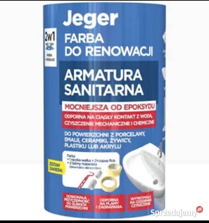 Farba do renowacji armatury sanitarnej Jeger 05 Szczecin