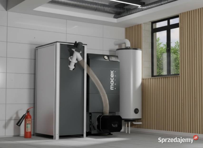 Kocioł na pellet Moceko 12kW piec na dotacje Leszno