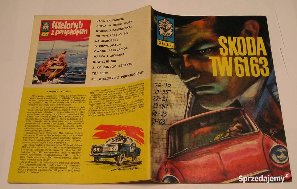 KAPITAN ŻBIK SKODA TW6163 1972 ROSIŃSKI Łódź