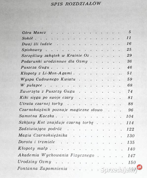 Czary w krainie Oz Lyman Frank Baum Chełm