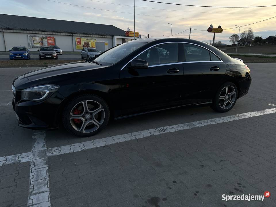 MercedesBenz CLA 250 2014 Czarna Luksusowa Coup Proszowice