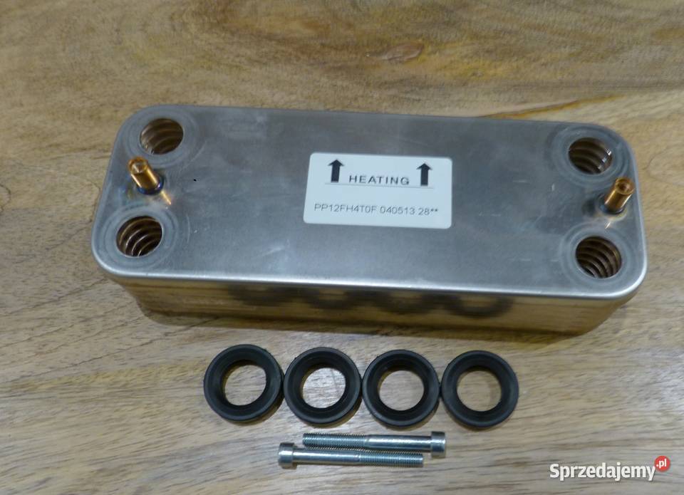 Płytowy wymiennik ciepła ze stali nierdzewnej do