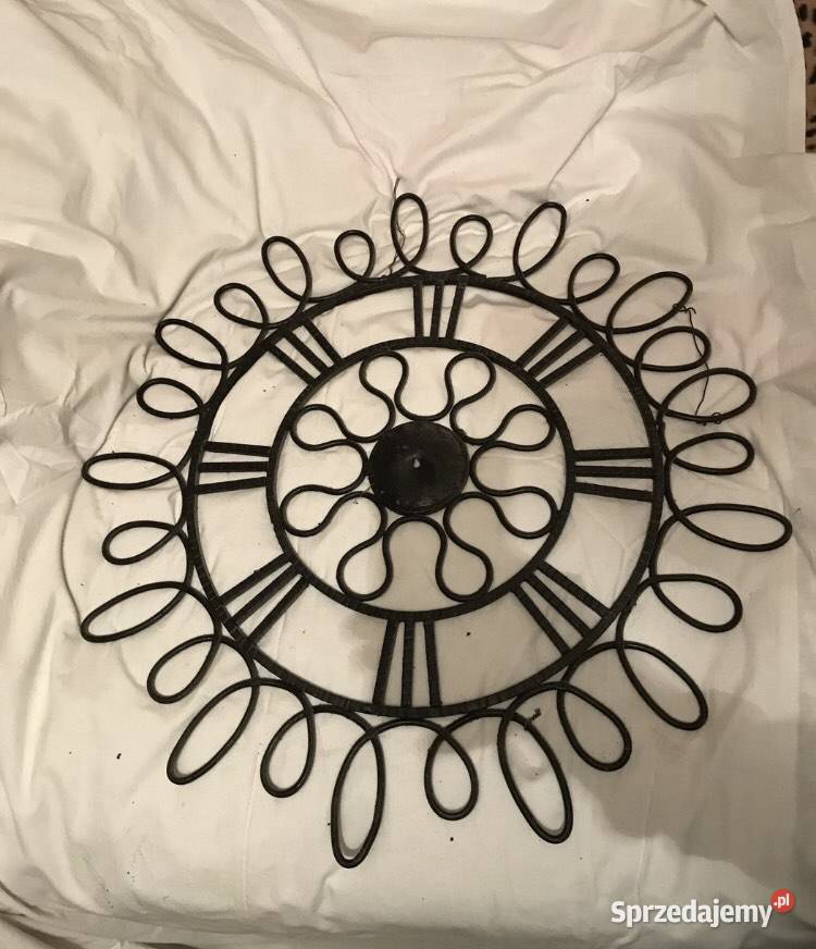 Stary kuty żyrandol rękodzieło metaloplastyka Warszawa