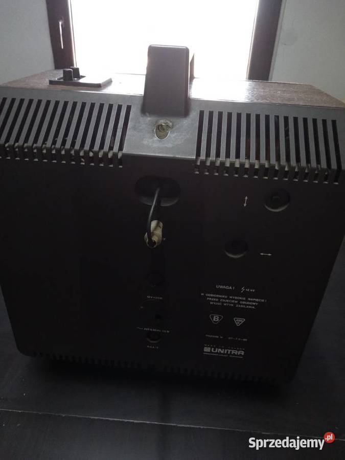 Telewizor UNITRA WZT Vela T 206 PRL lata 80 Telewizory Tychy