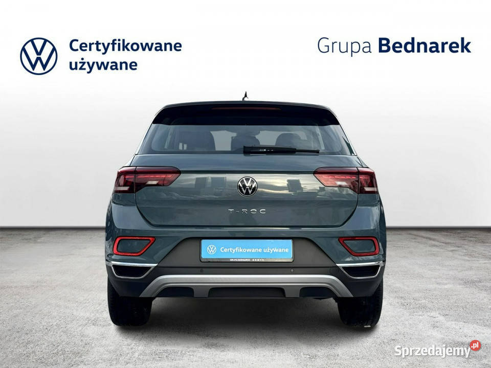 Volkswagen TRoc Bezwypadkowy Salon Polska Serwis czujnik parkowania Łódź